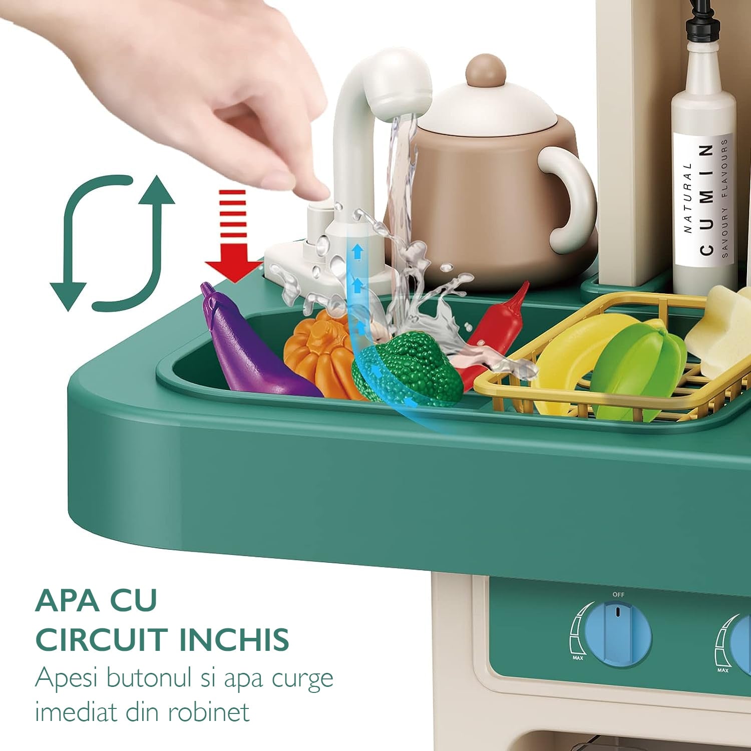 Bucatarie Multifunctionala Copii KidProtect Chef Master XXL Bucatarie Multifunctionala Copii KidProtect Chef Master XXL